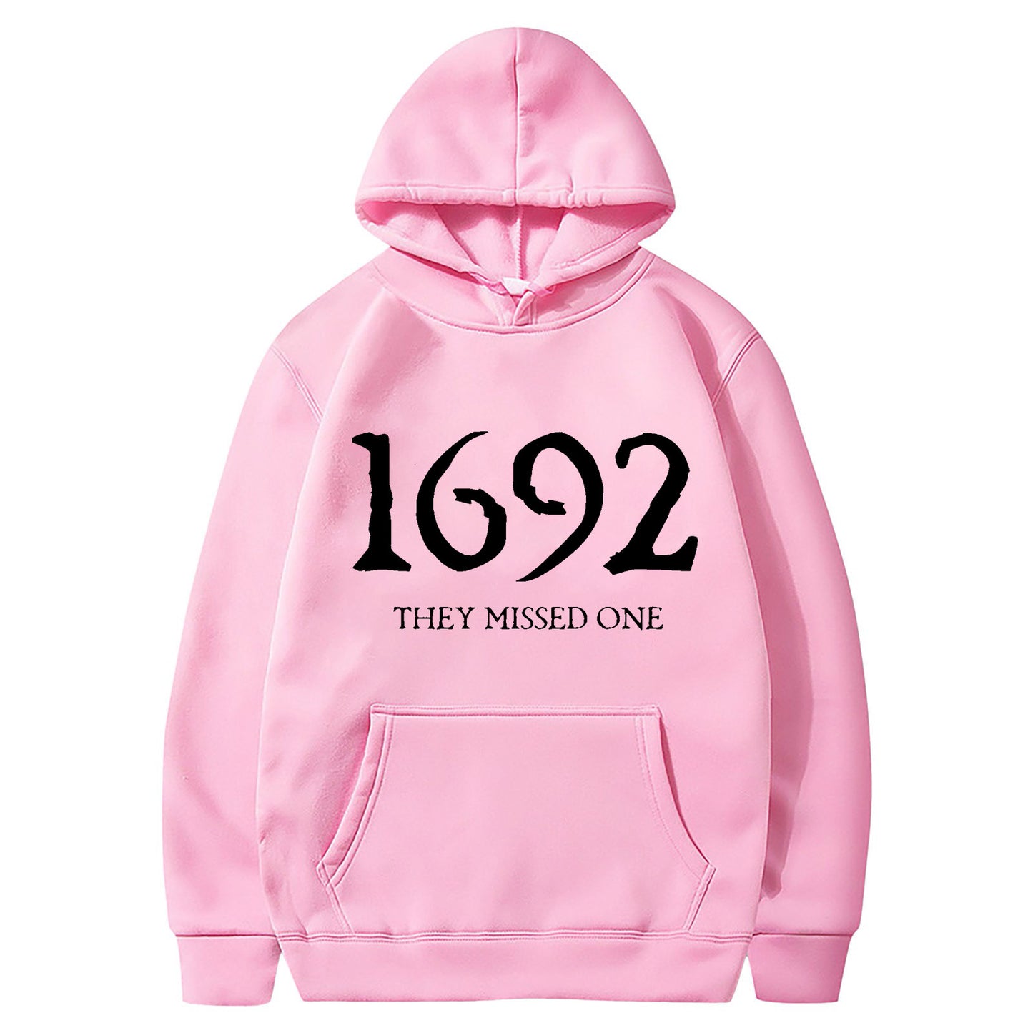 Women's Missing A Hooded Printed Sweater