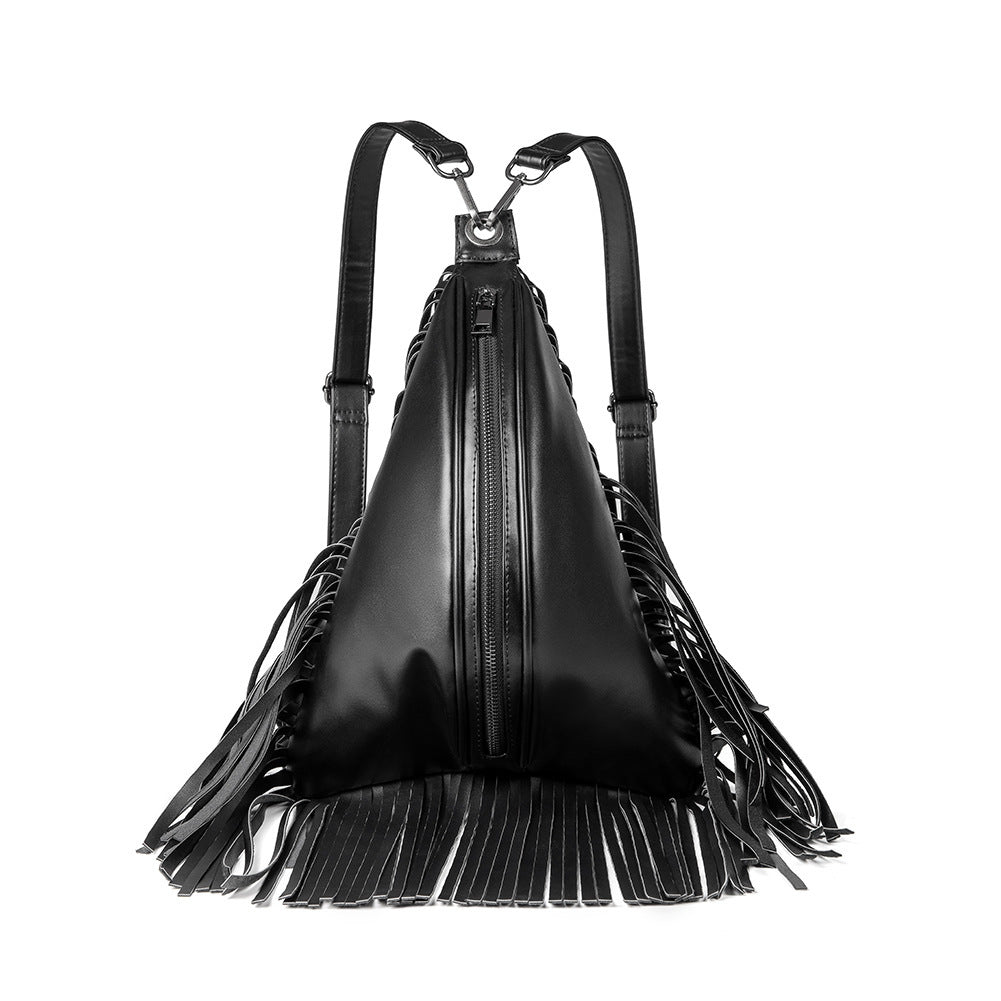 Outdoor Fashionable Tassel Backpack Wallet