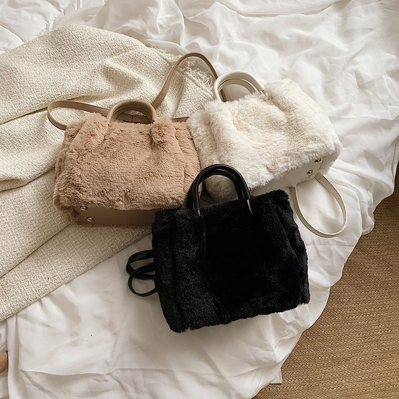 Plush Trend Personality Simple Female Bag