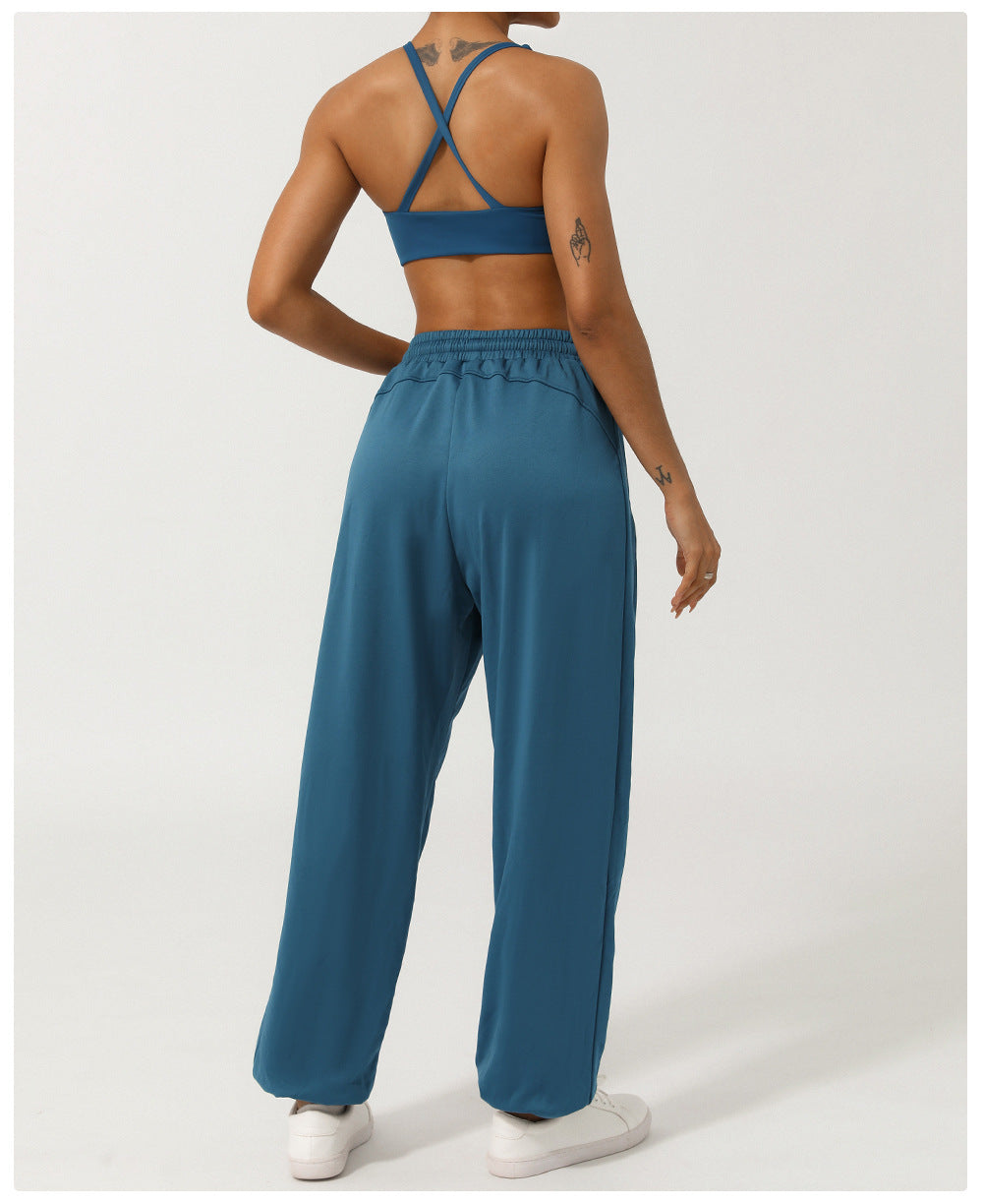 European And American Tappered Track Sweatpants