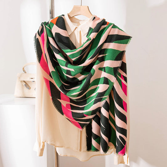 All-match Atmosphere High Sense Neck Shawl Cross-border