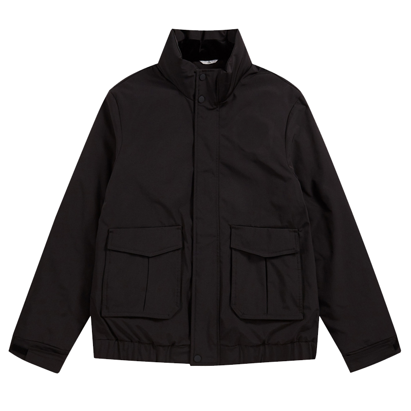 Men's White Duck Down Thickened Youth Fashion Warm Jacket