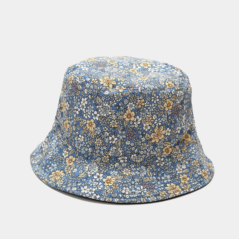 Vendbar fiskehat med print til kvinder