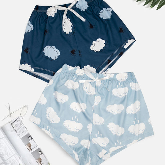 Summer Women's Milk Silk Thin Casual Shorts