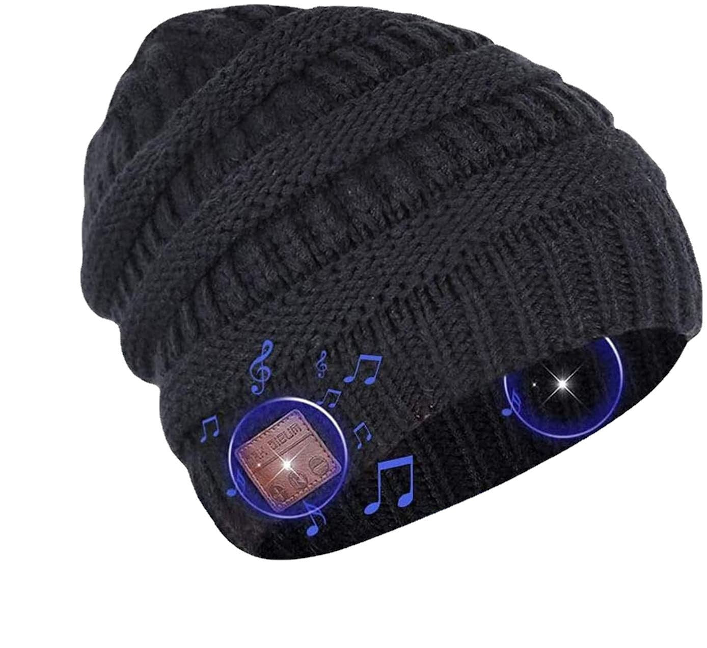 Wireless Warm Music Earphone Braid Hat