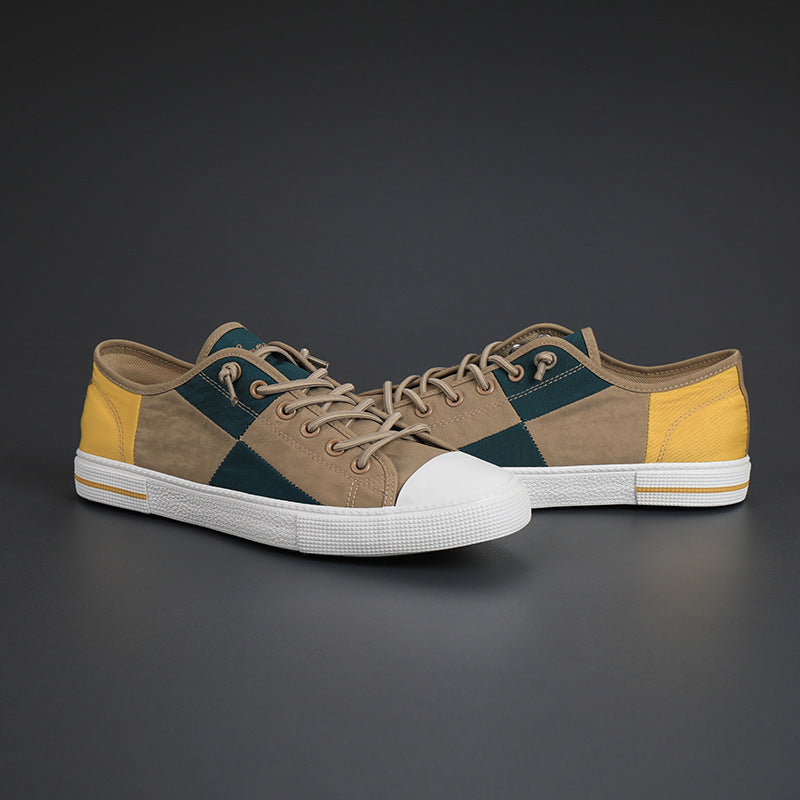 New Men's Low-top Casual Canvas Shoes