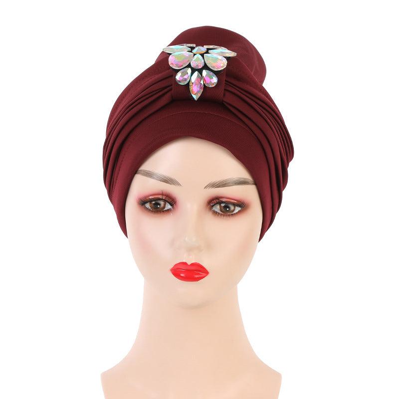 Muslim Space Laminated Crumpled Stick Drill Laminated Toe Hat