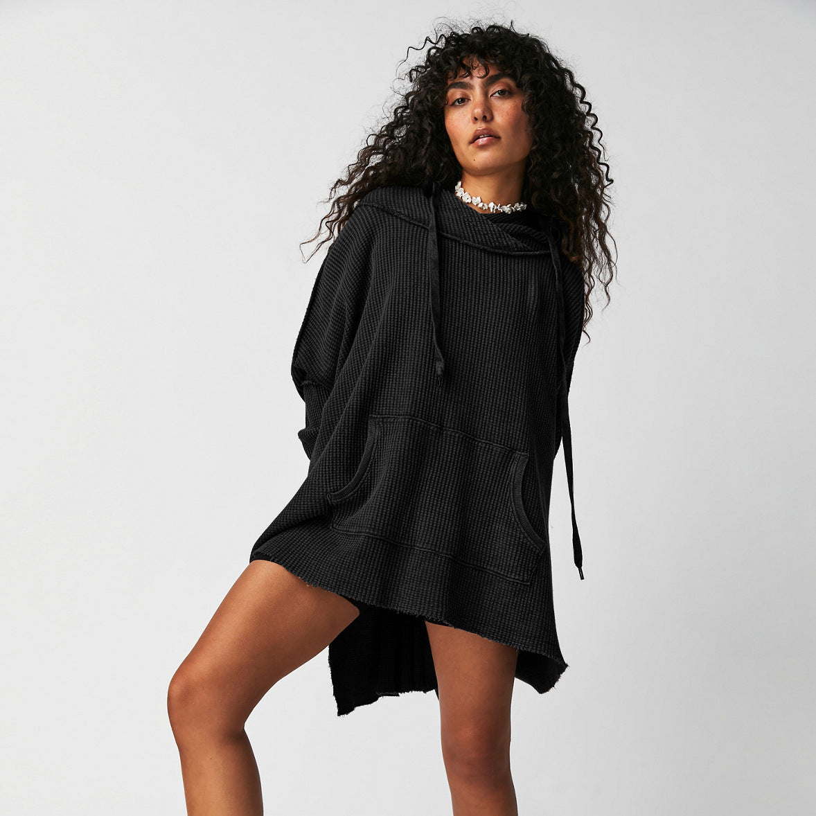 Female Loose Sweater Fashion Brand Hooded