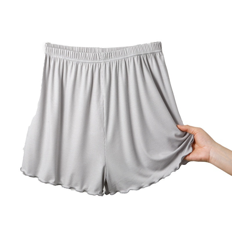Loose-fitting Bamboo Fiber Cotton High-waisted Plus-size Casual Pants