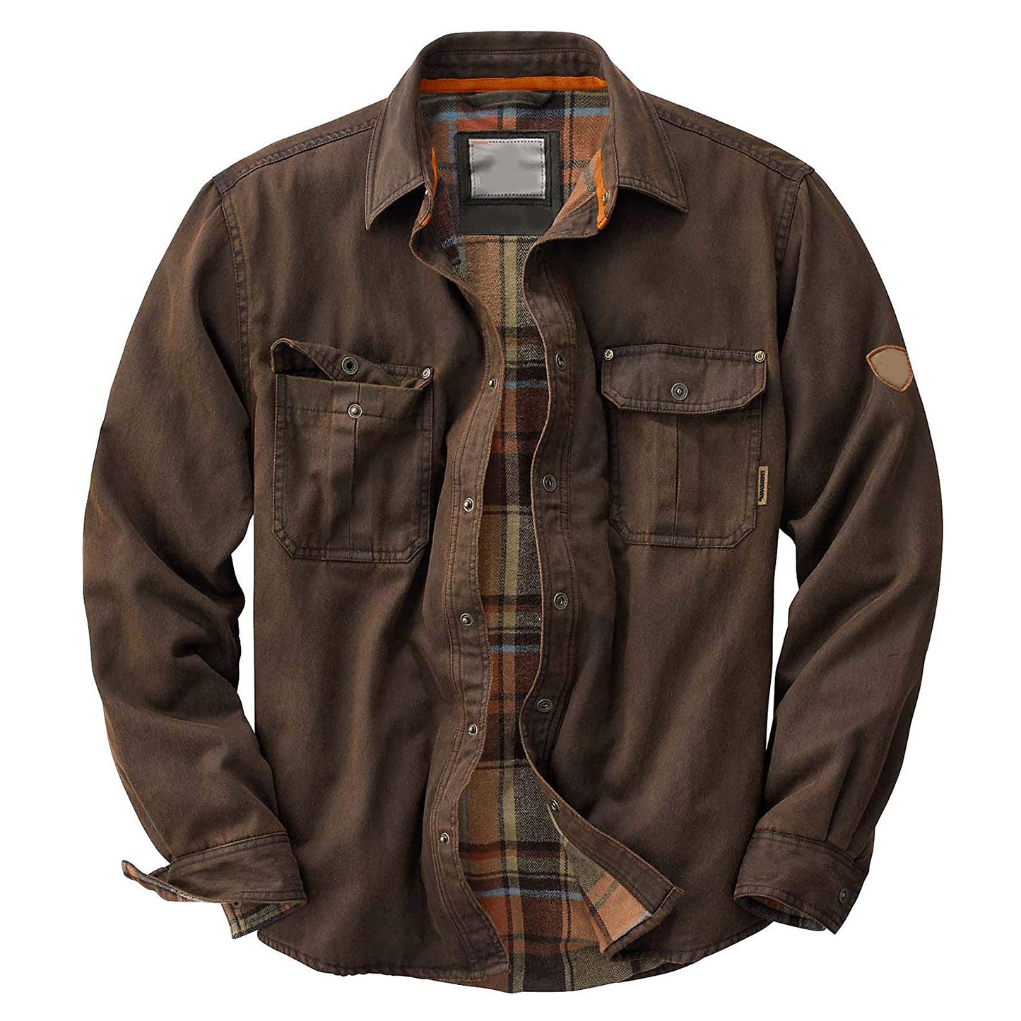 Men's Stand Collar Long Sleeve Padded Jacket
