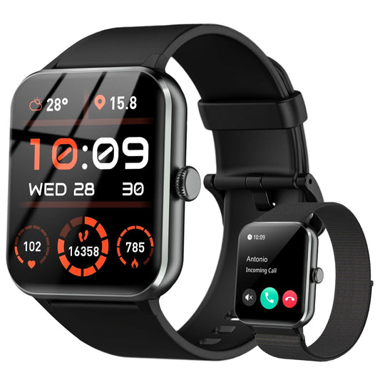 Blackview Smartwatch Damen Herren Mit Bluetooth Anrufe Fitnessuhr Für Android