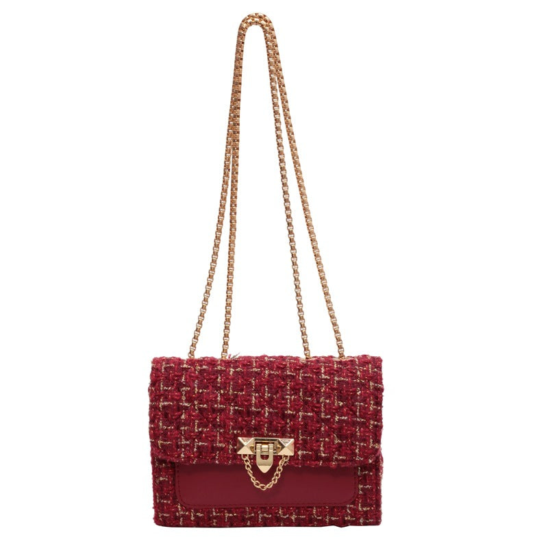 Women's Fashion Simple Single Shoulder Crossbody Bag