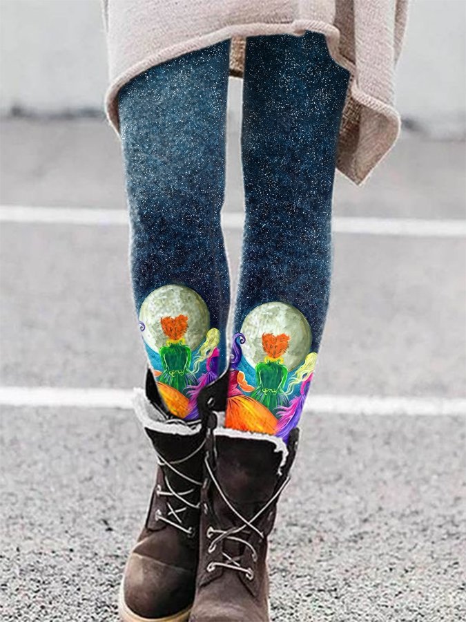 Jule-leggings til kvinder, europæisk og amerikansk, elastiske
