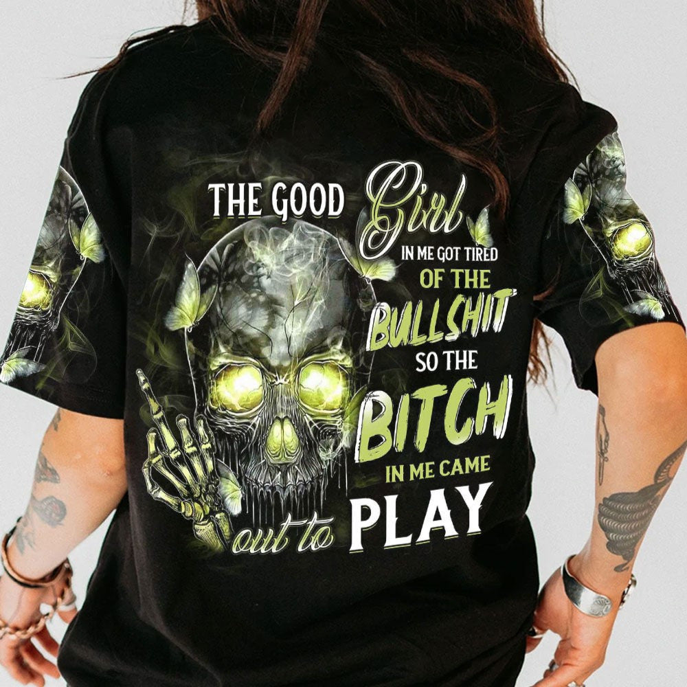 T-Shirt Hip Hop Digital 3D Printing Short Sleeve