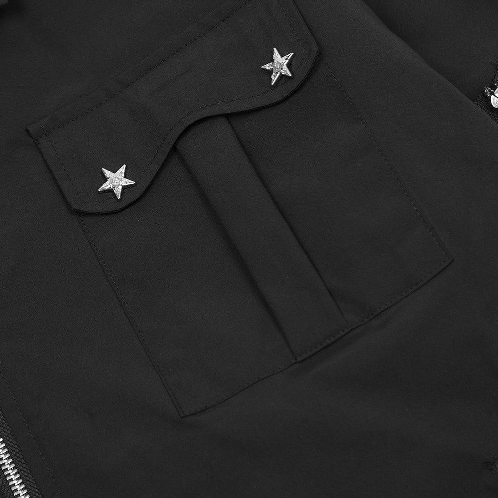 Multi-pocket Functional Pilot Polo Collar Jacket