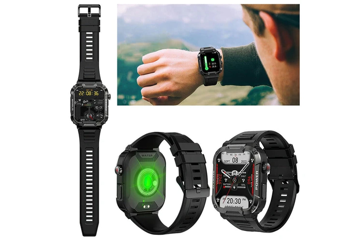 Health Tracker Rugged Smart Watch