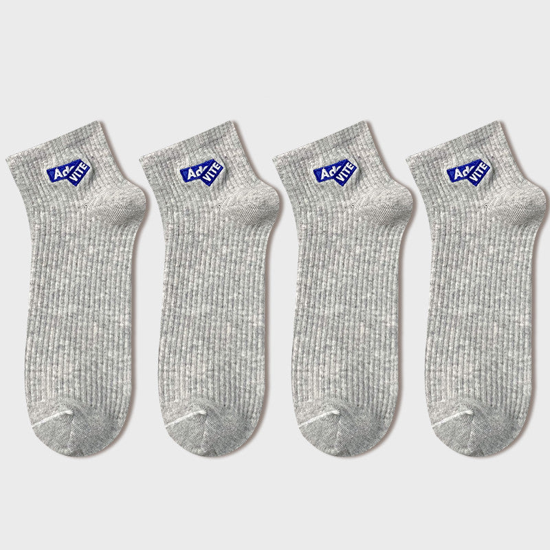 Cotton Deodorant And Sweat-absorbing Socks