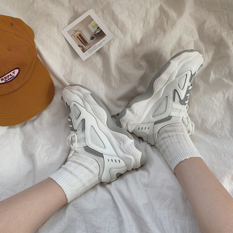 Students' Thick-soled Street Shooting Casual Sneakers
