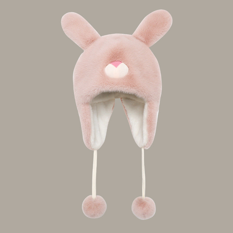 Sweet And Cute Three-dimensional Rabbit Ear Plush Ear Hat