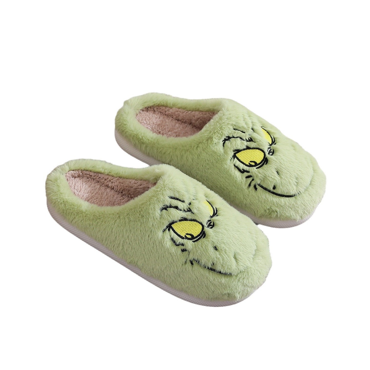 Cotton Slippers Male And Female Home Winter Warm Indoor Wool Sleeper