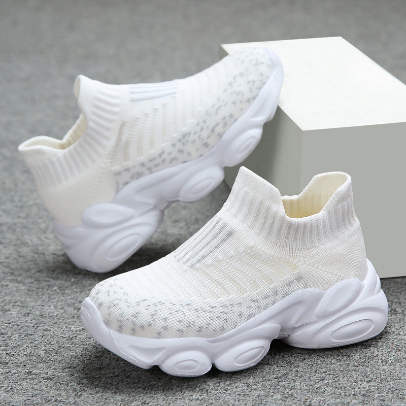 Lightweight And Breathable Socks And Shoes For Girls