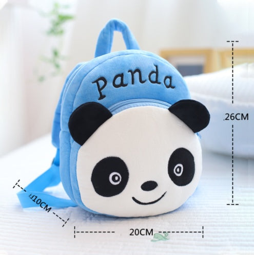 Children's One-shoulder Fashion Plush Embroidered Fabric Mini Bag