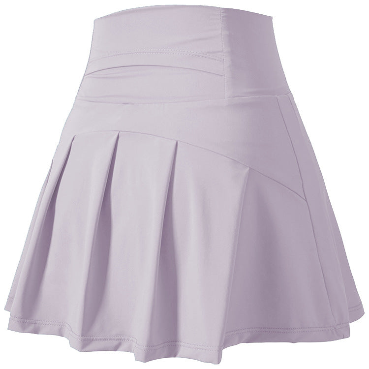 Anti-exposure Loose High Waist Slimming Yoga Tennis Culottes