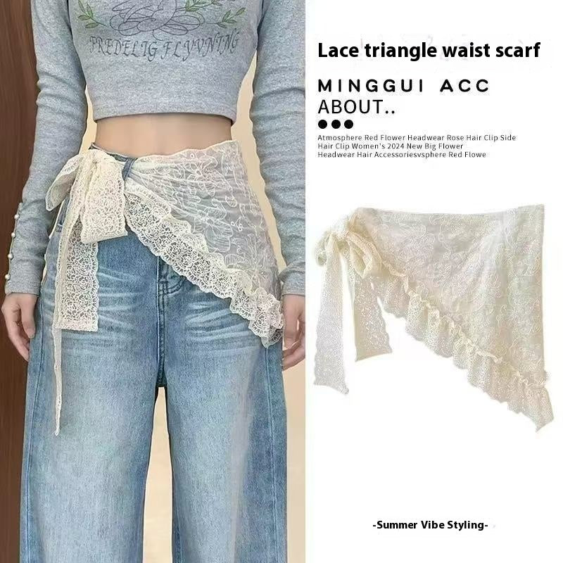 French Lace Fashion Fart Curtain Age-reducing Sexy