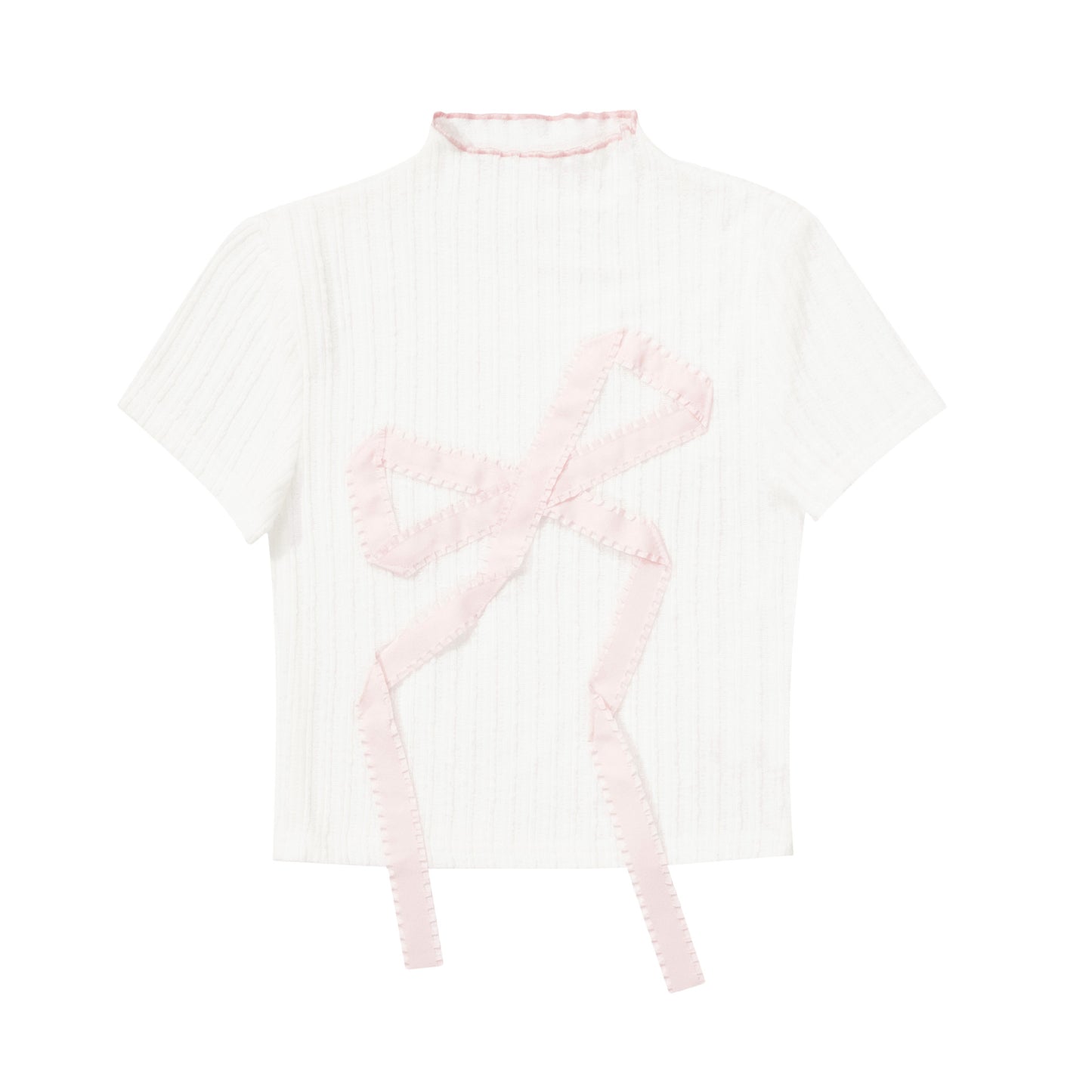 American Retro Sweet Cool Hot Girl Embroidery Short T-shirt