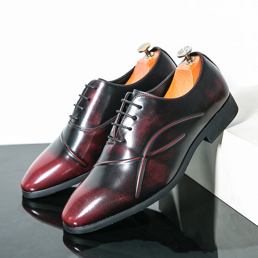 Outdoor Travel Fashion Personalized Men's Leather Shoes