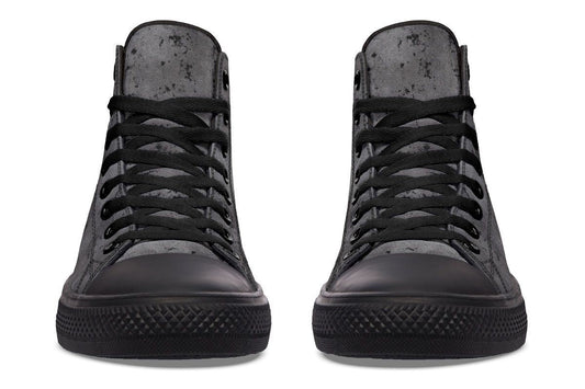Printed Couple High-top Canvas Shoes