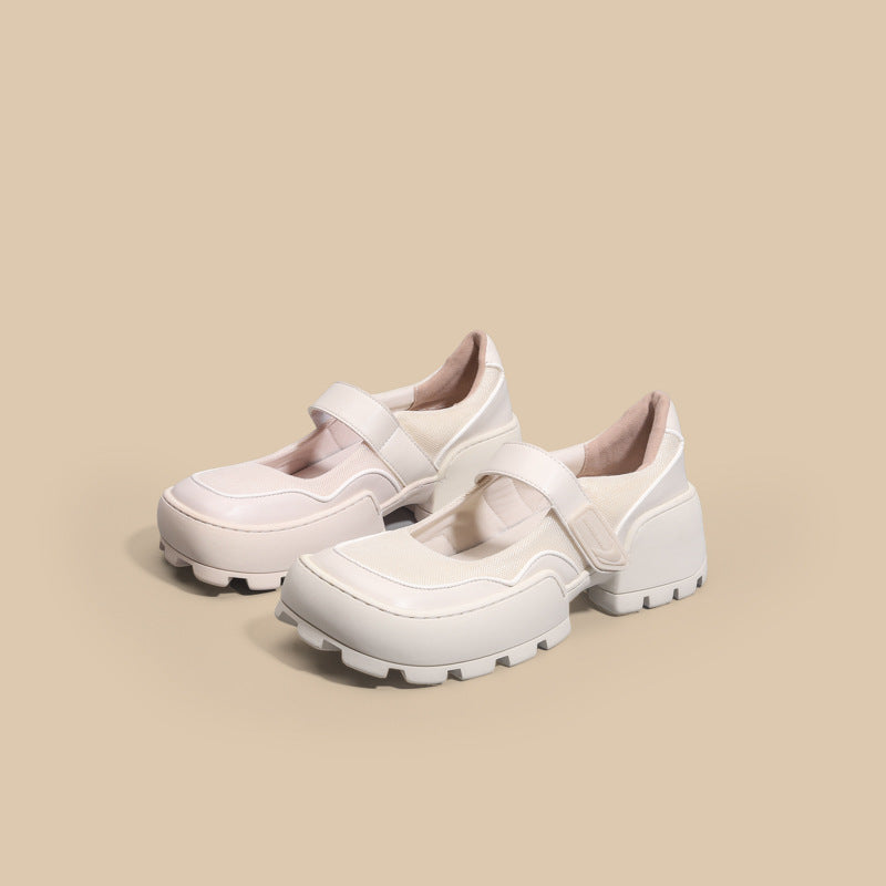 Vintage Mary Shoes With Platform Soles