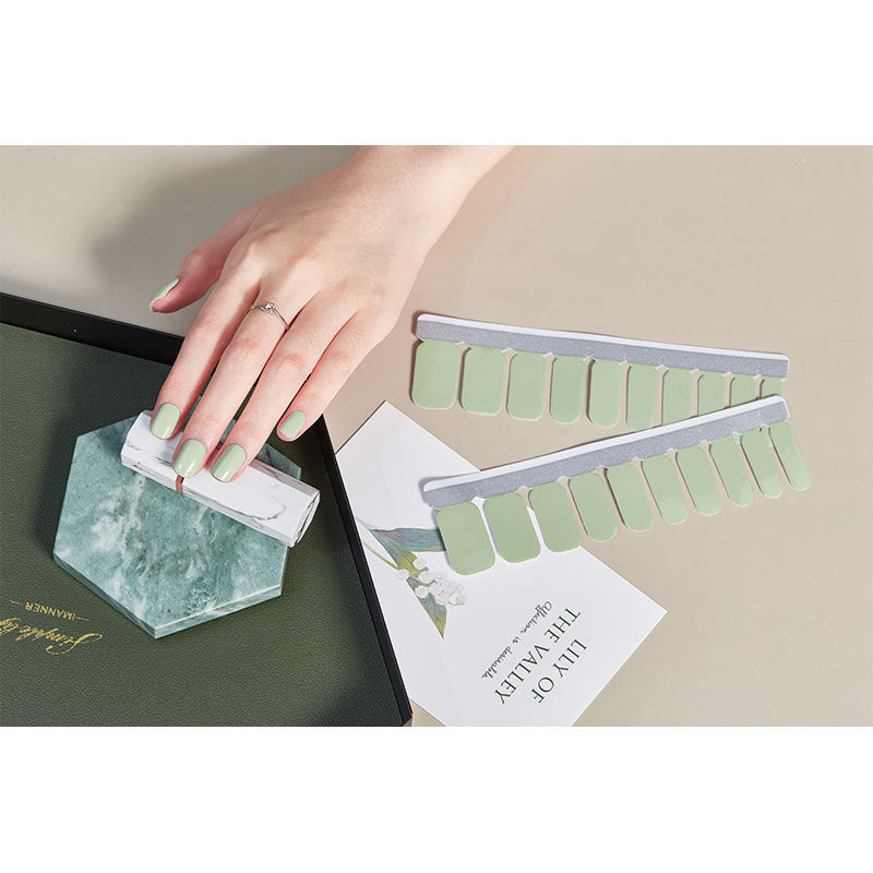 European And American Cross-border Tearable Color Nail Stickers