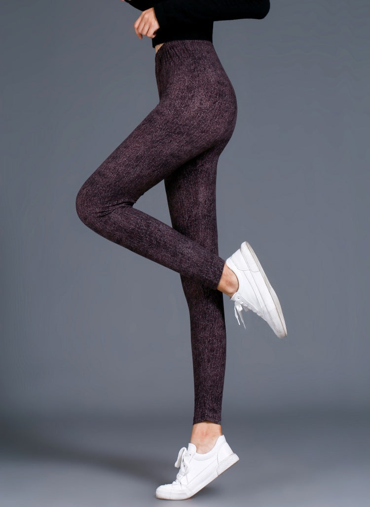 Fashionable Women's Slim Frosted Milk Silk Tights