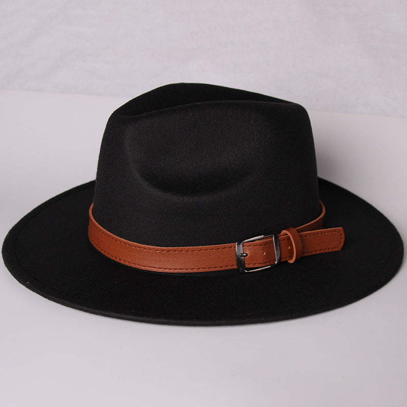 Fashion Personality Top Hat Button Belt Accessories
