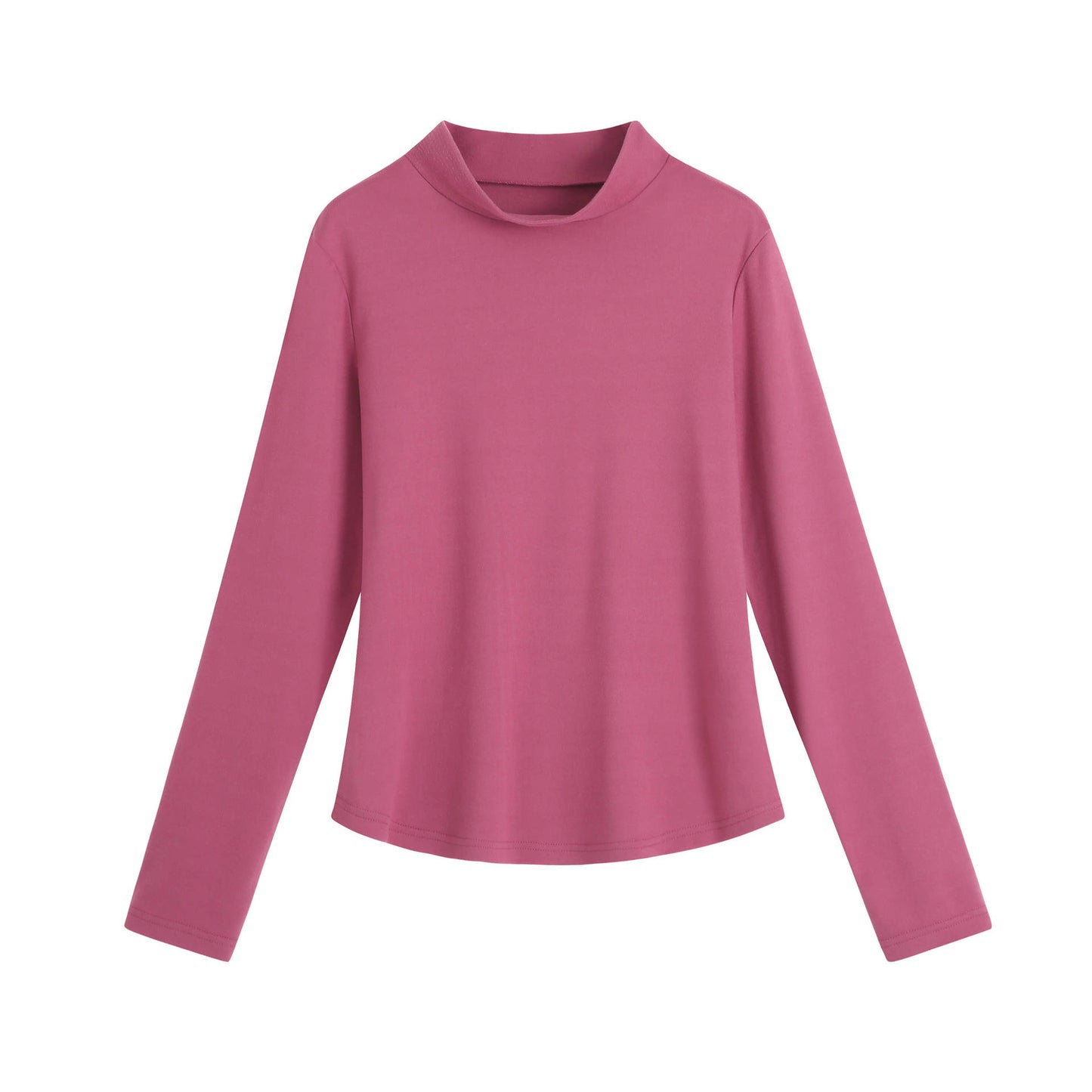 Plus Size Women's Thickened Multi-color Turtleneck Bottoming Shirt