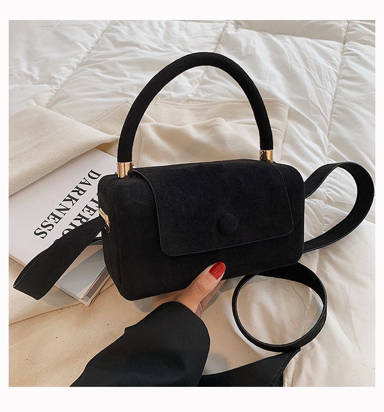 Women's New Popular Frosted One-shoulder Messenger Handbag