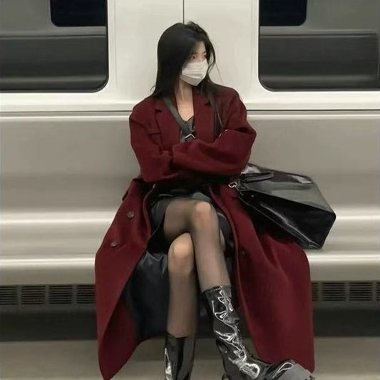 Cropped Wool Coat For Petite Figures