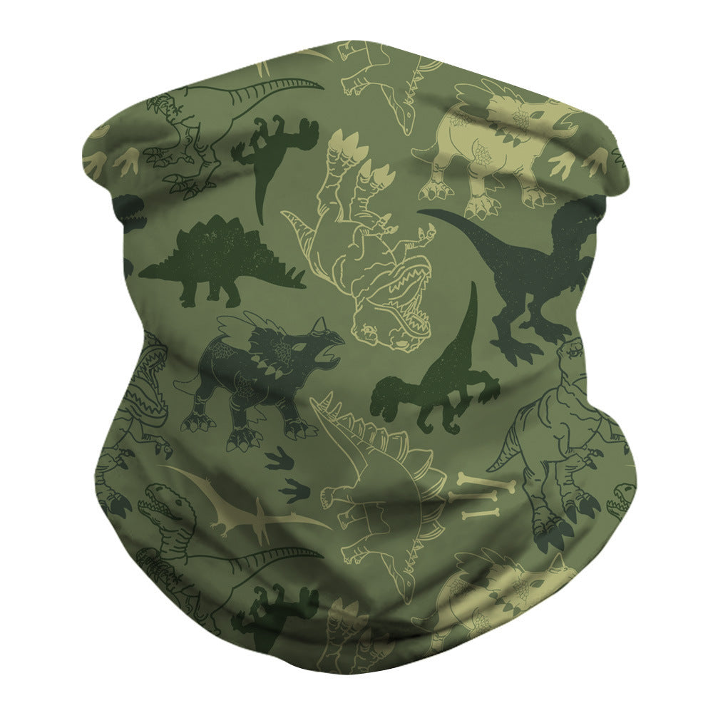 Digital Camouflage Printed Outdoor Insect Repellent Riding Mask