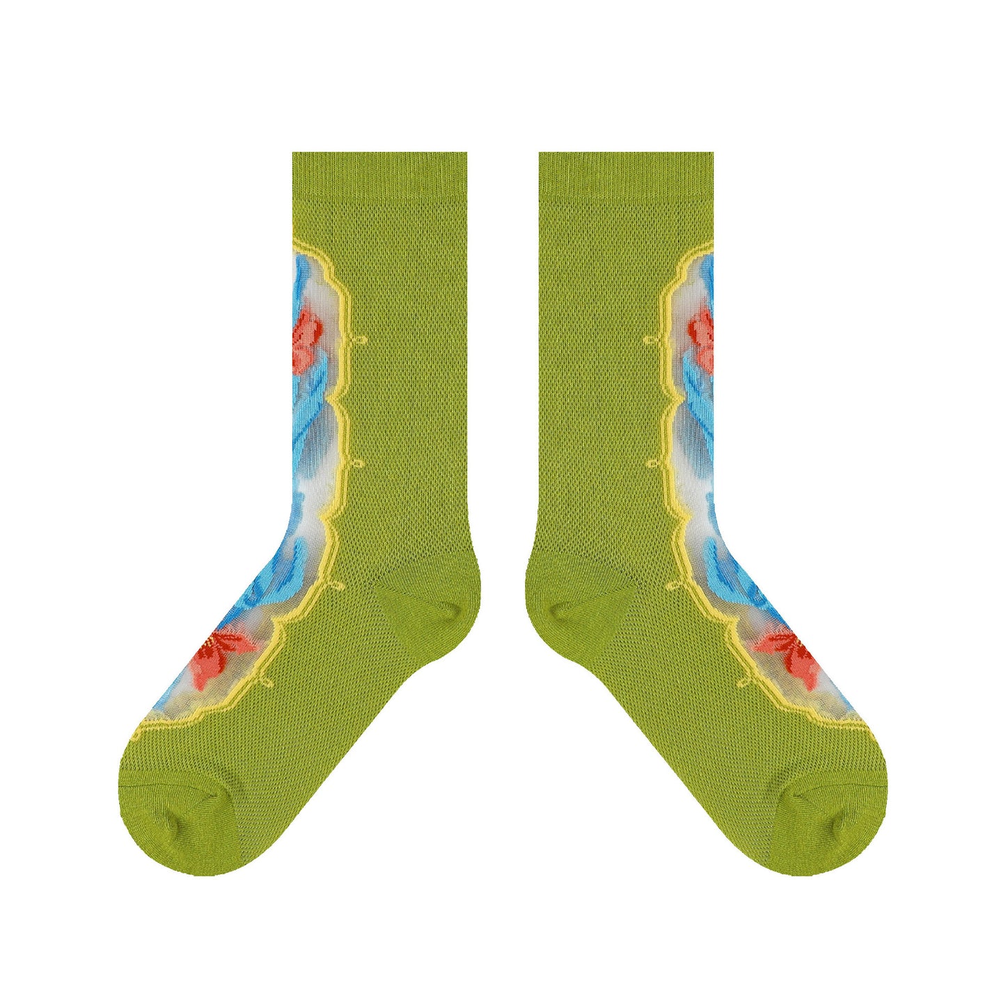 Retro Fashion Patterned Stockings Thin
