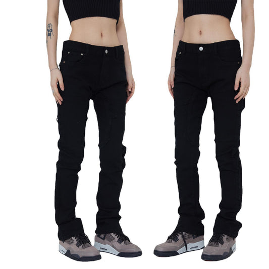 Commuter Casual Coffee Jeans Female