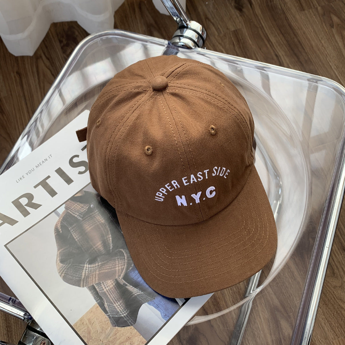 Casual Soft Top Letters All-matching Peaked Cap Children