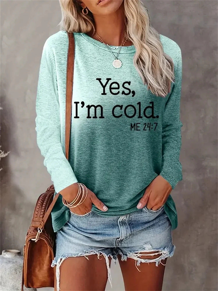 Retro Casual 3D Digital-Print Fashion Womens Crew-Neck T-Shirt Top