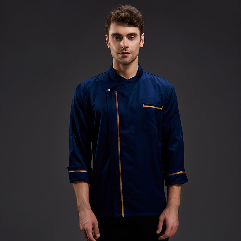 Chef's Work Clothes Men's Long Sleeve Catering Western Food