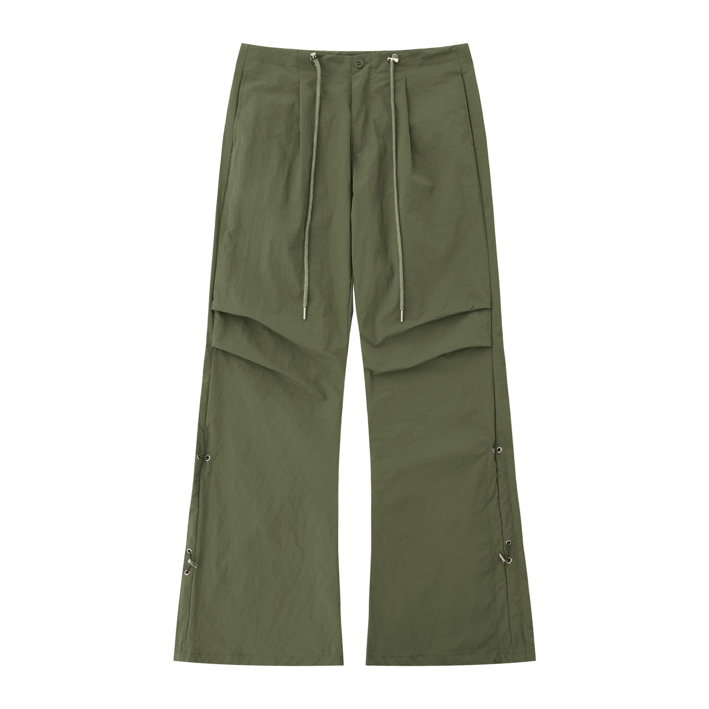 Bell-bottom Women's Pleated Workwear Casual Pants