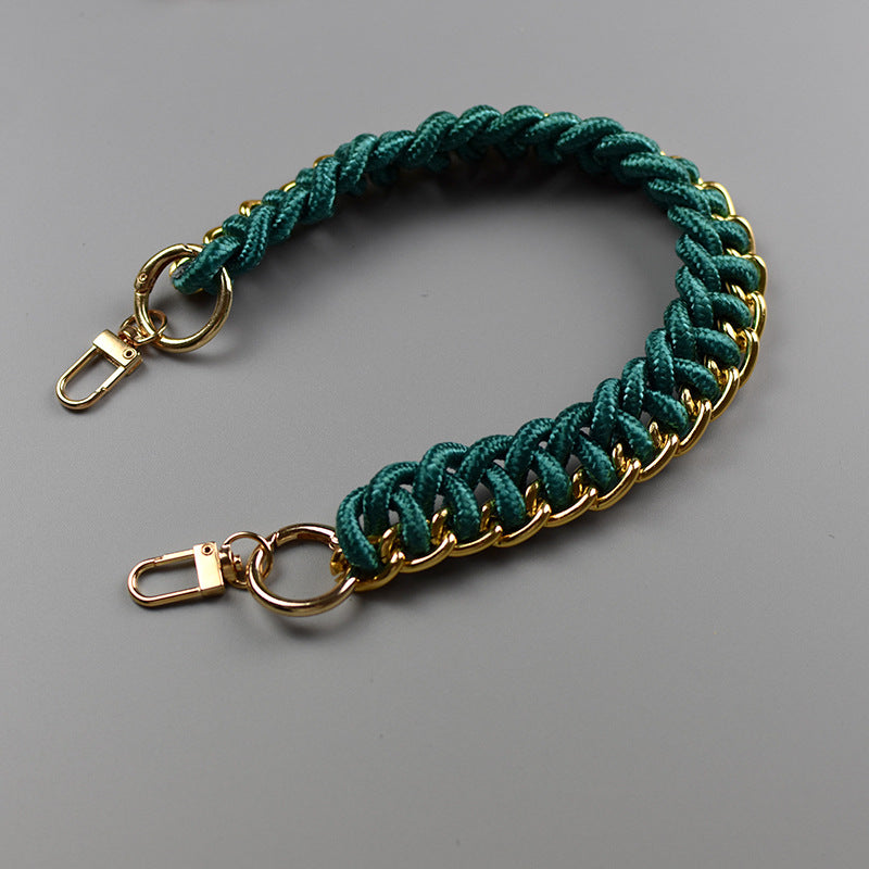 Women's Bag Woven Bag With 40cm Short With Buckle Can Be Mobile Phone Charm