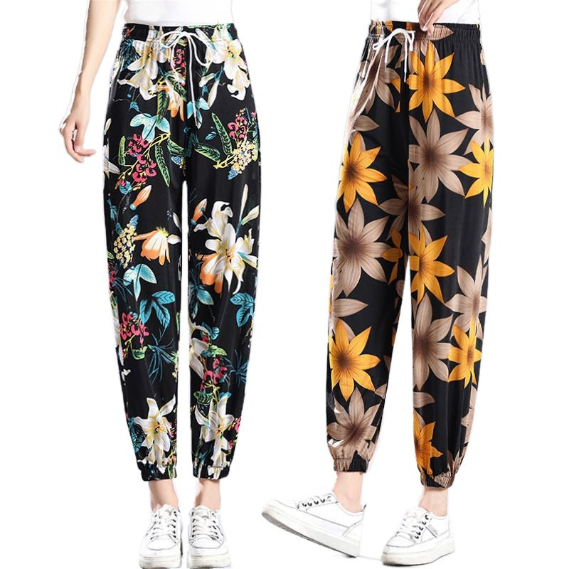 Elastic Plus Size Summer Anti Mosquito Pants