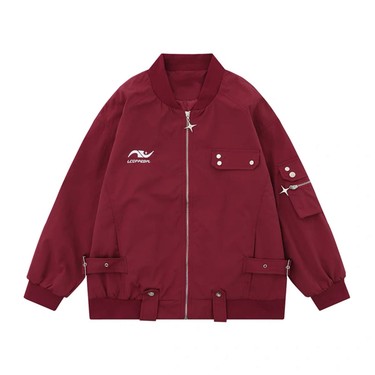 American Retro Street Metal Pilot Jacket