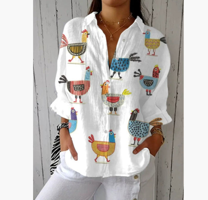 Women's Long Shirt For Summer In Europe And America