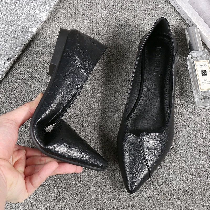 Women's Short Boots New Retro Thick With Square Toe All-match